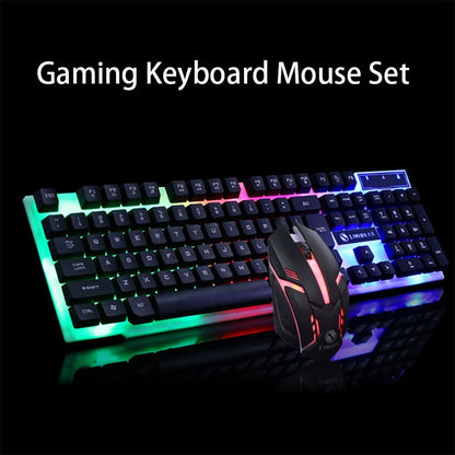 GTX300 Gaming Tangentbord & Mus med RGB-belysning