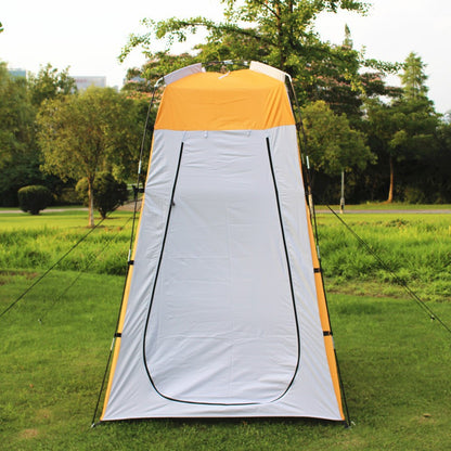 Avskilt dusch- och toaletttält för camping