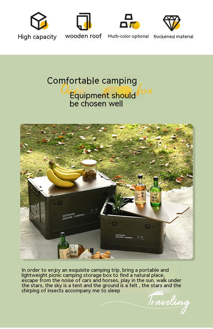 Förvaringslåda för camping & picknick