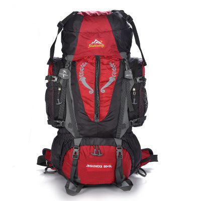 Ryggsäck 80L – Professionell ryggsäck för Camping & Vandring