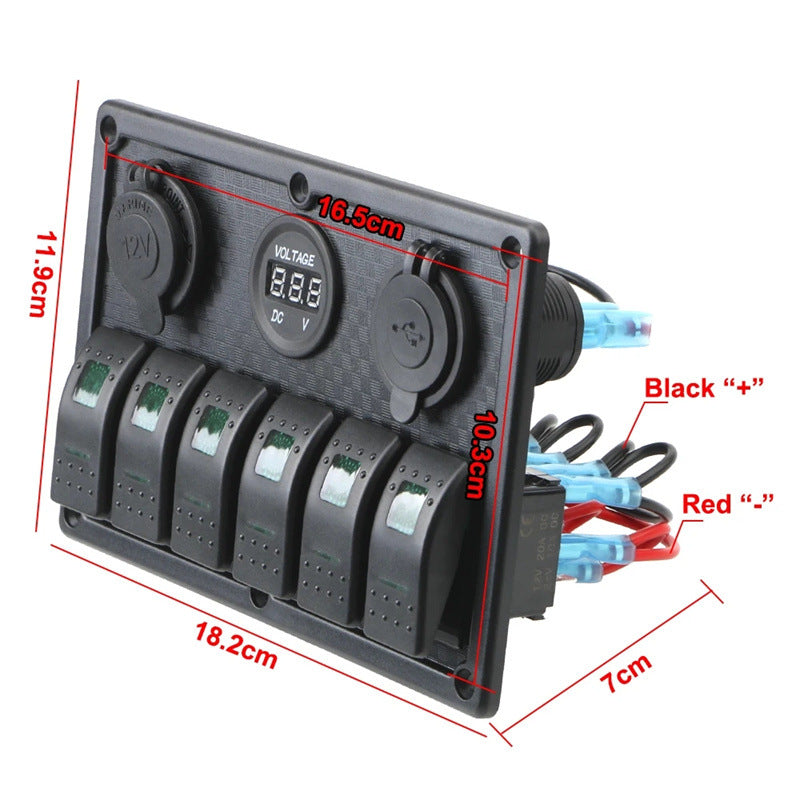 RV Panel USB-laddare