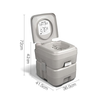 Portabel campingtoalett 20L