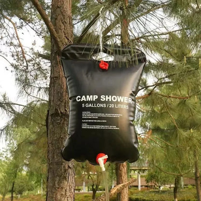 Hopfällbar vattenpåse 20L för camping