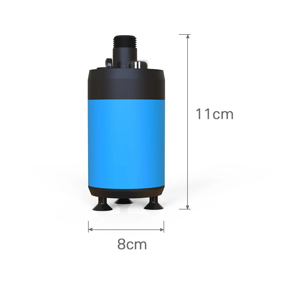 Portabel campingdusch med batteri