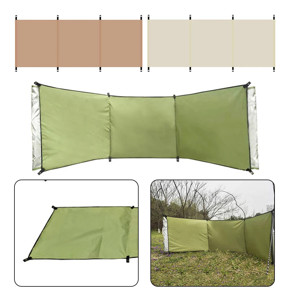 Vindskydd för camping