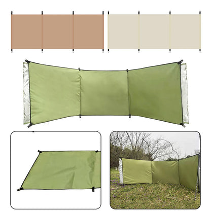 Vindskydd för camping