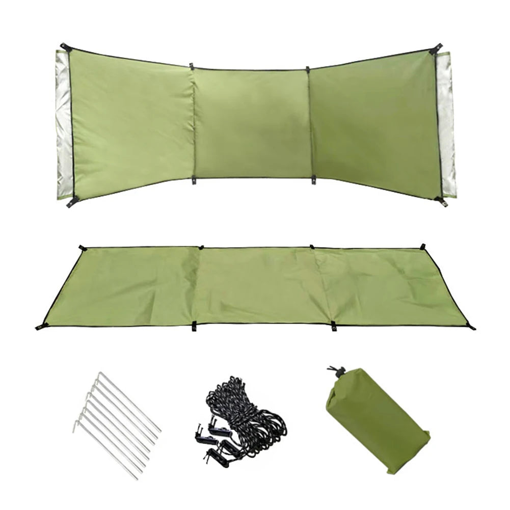 Vindskydd för camping