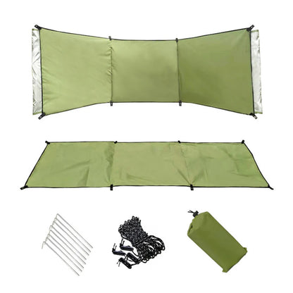Vindskydd för camping