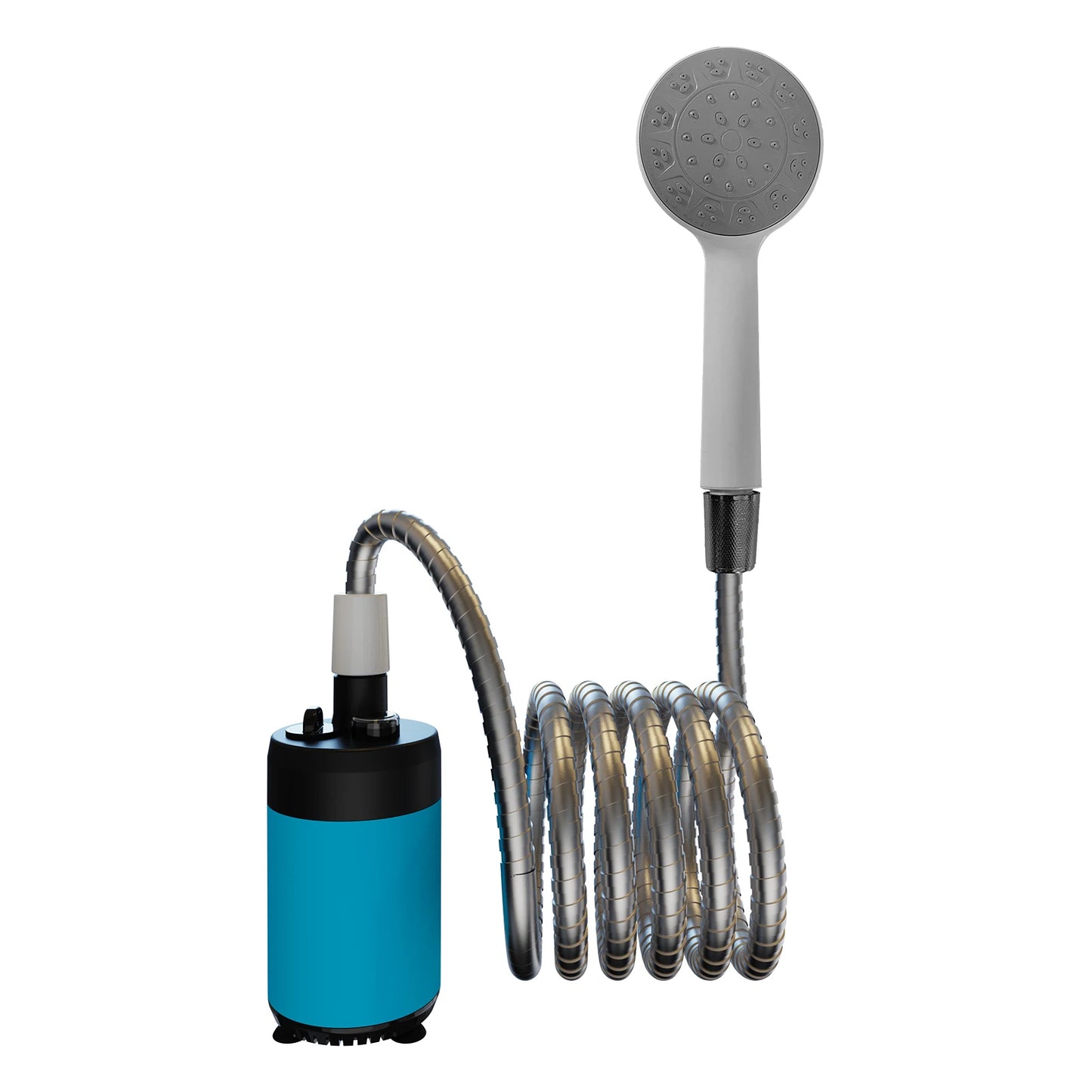 Portabel campingdusch med batteri