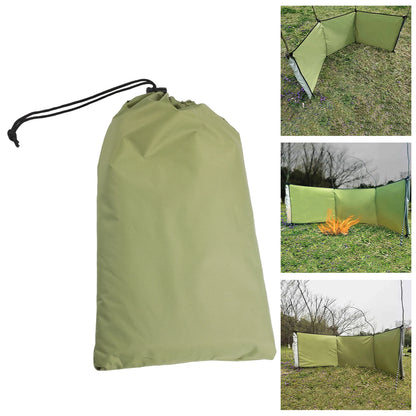 Vindskydd för camping