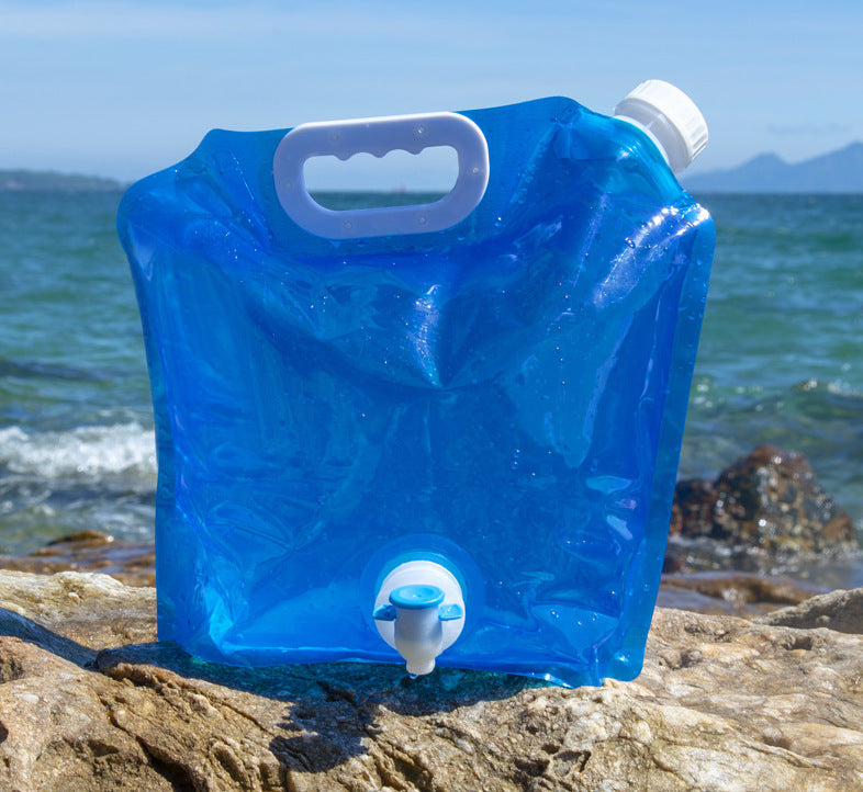 Hopfällbar Vattenbehållare för Camping – PVC